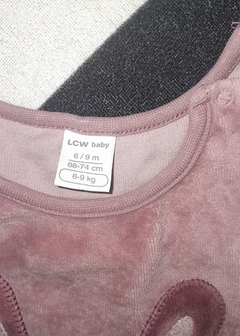 LC Waikiki Pembe Triko Uzun Kollu Bebek Takımı
