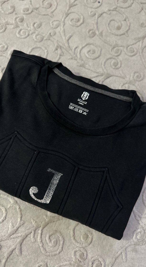 Bjk Siyah Erkek kalin pijama ustu - Görsel 4