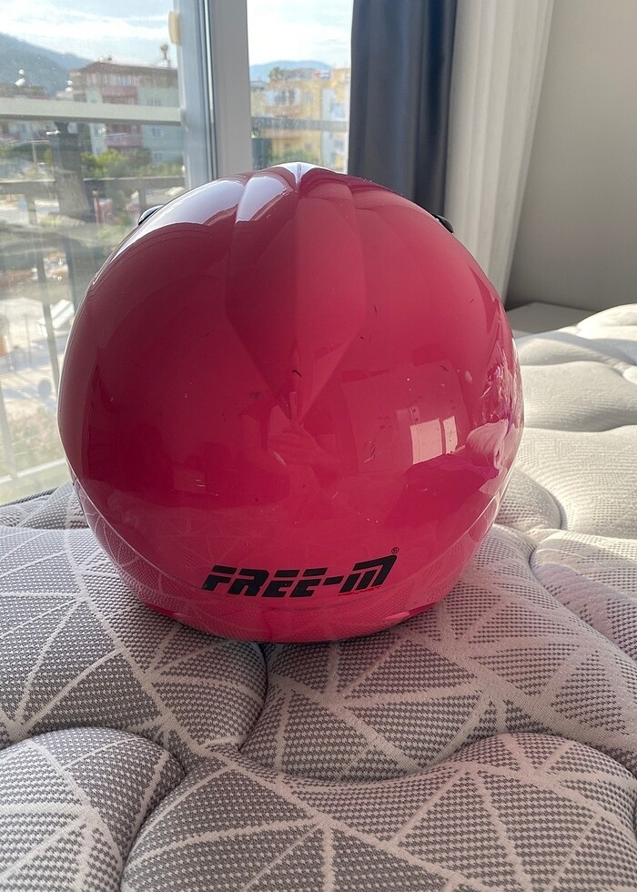 Pembe kadın kask - Görsel 2