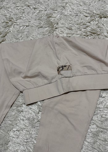 Bej Rahat Kesim  Kadın Tayt - Görsel 3