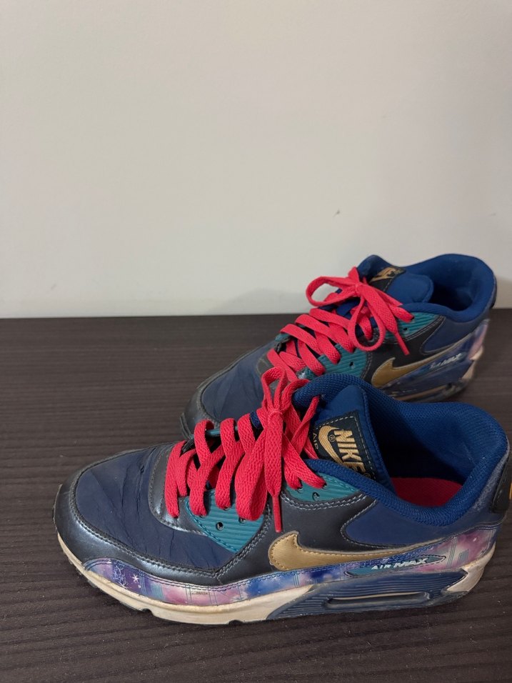 Kadın Lacivert Tie-Dye Air Max Sneakers - Görsel 2