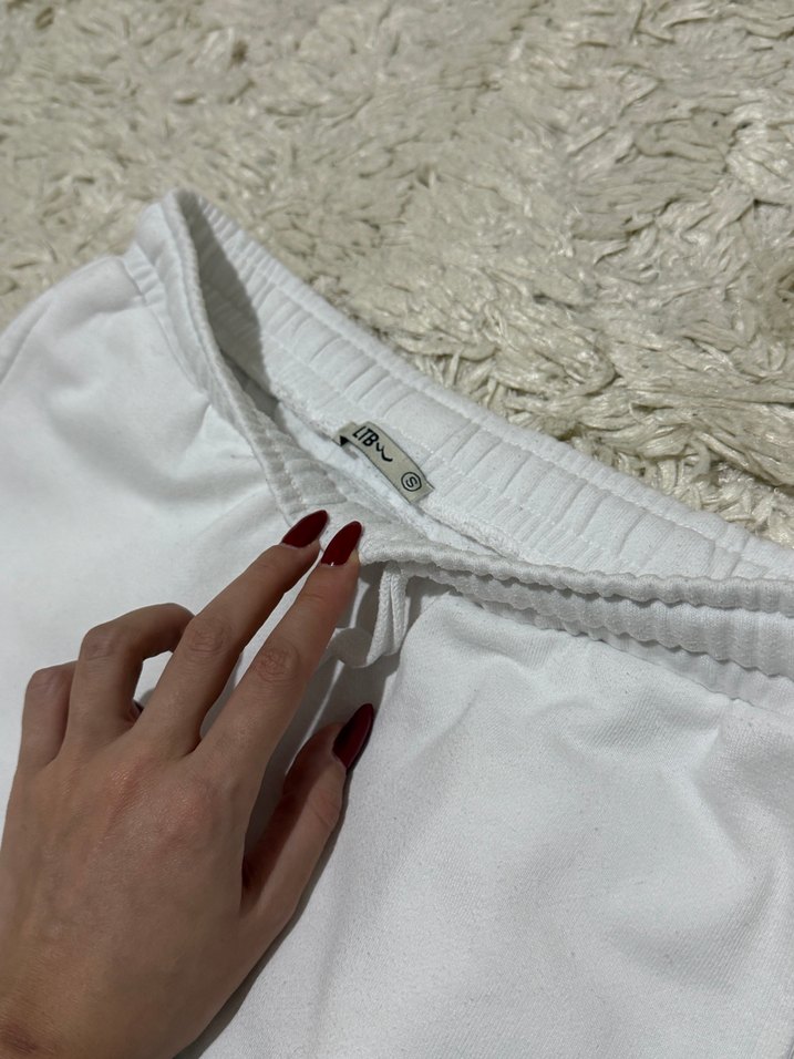 Kadın Beyaz Eşofman Altı - Görsel 2