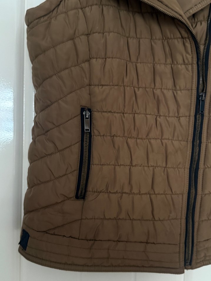 Kahverengi Kadın Yelek - Görsel 3