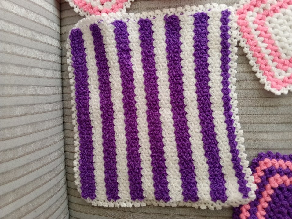 Renkli El Örgüsü sabun bezleri - Görsel 5