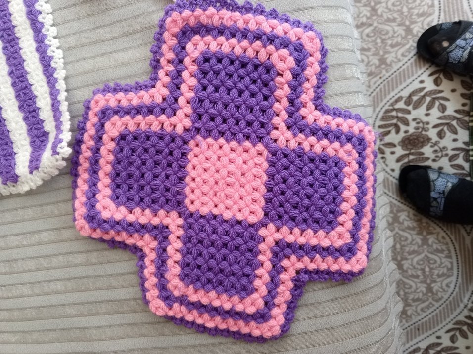 Renkli El Örgüsü sabun bezleri - Görsel 3