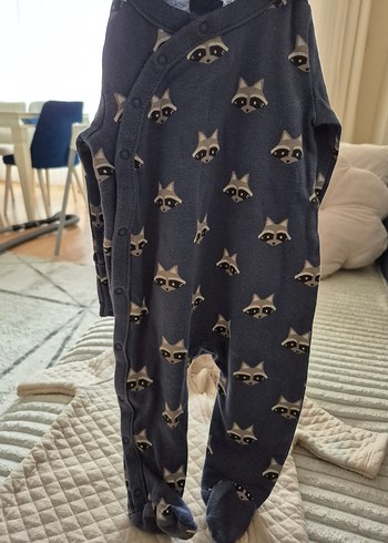 Kapüşonlu, Fermuarlı Bebek Tulumu - Görsel 6