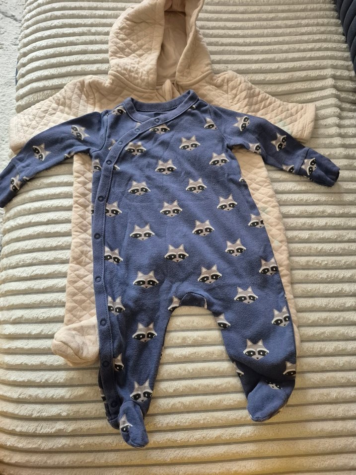 Kapüşonlu, Fermuarlı Bebek Tulumu - Görsel 4