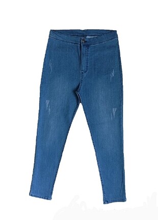 Büyük beden skinny dar kalıp kot pantolon