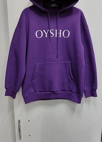 Oysho detay sweatshirt kapüşonlu 