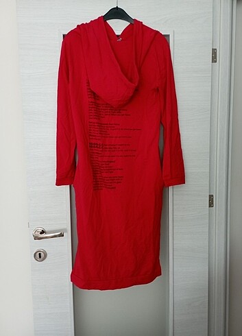 Trendyol & Milla Kırmızı sweatshirt elbise 