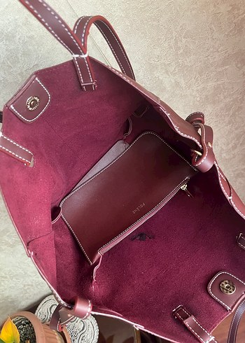 Beden bordo Renk Polene cyme bag