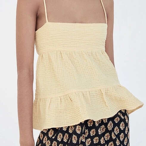 Zara Zara askılı bluz