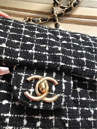 Beden siyah Renk Chanel mini çanta