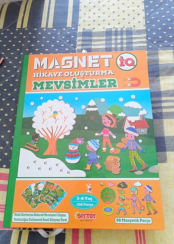 Manyetik Mevsimler Hikaye Oluşturma Seti