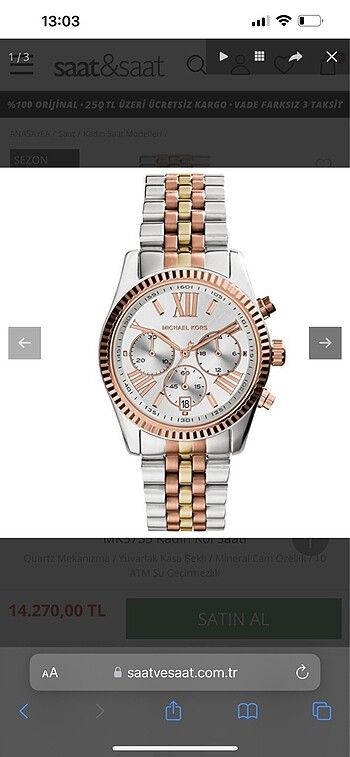 Michael Kors Michael kors saat
