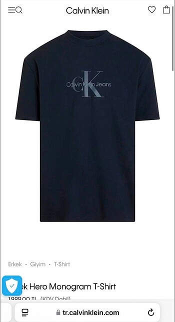 Calvin klein tişört