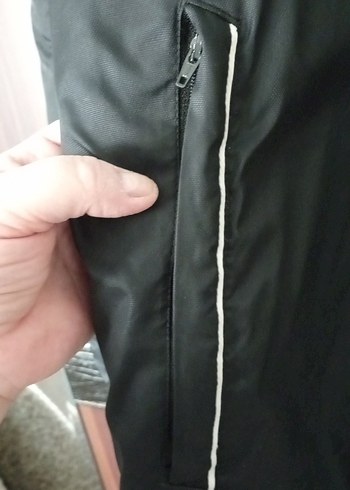 Erkek Siyah Adidas Kapüşonlu kaban - Görsel 4