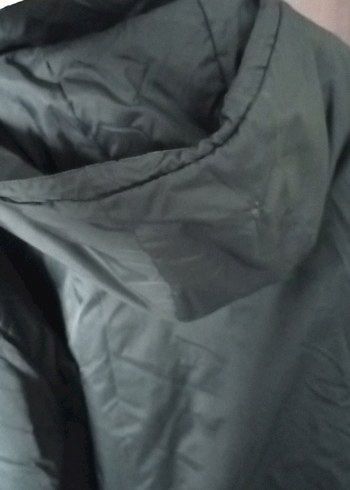 Erkek Siyah Adidas Kapüşonlu kaban - Görsel 8