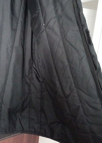 Erkek Siyah Adidas Kapüşonlu kaban - Görsel 7