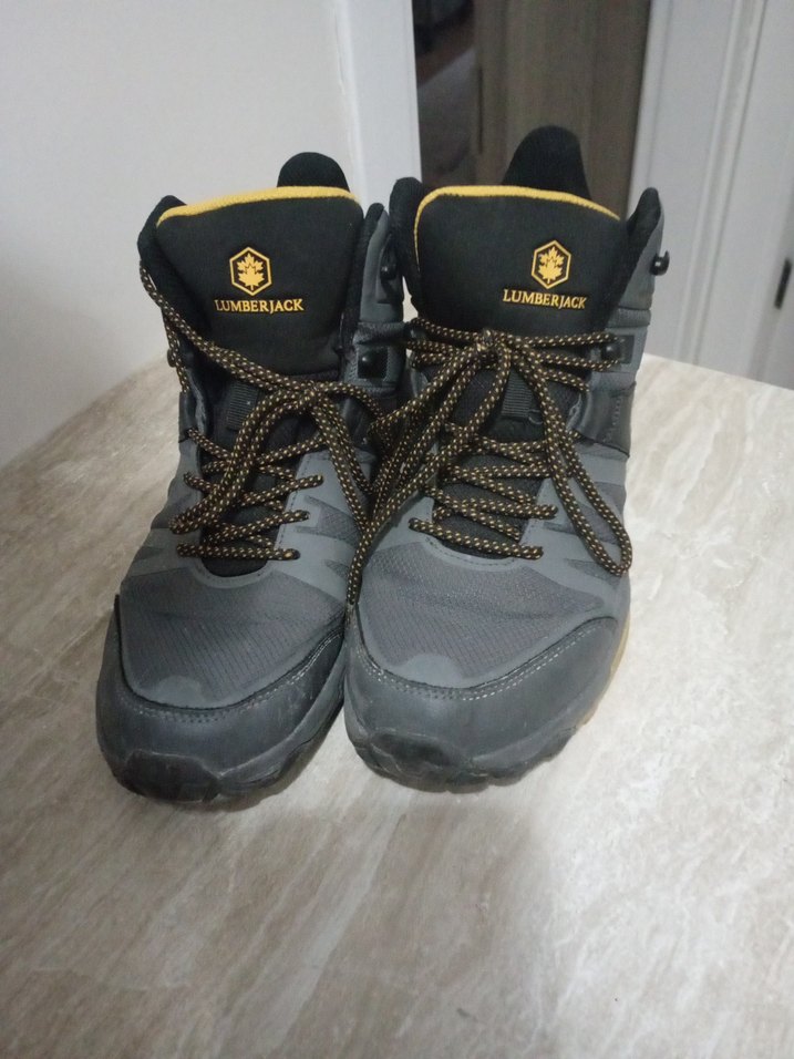 Erkek antrasit lumberjack yeni bot - Görsel 2