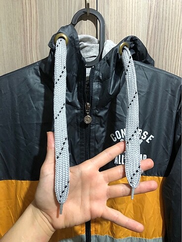 l Beden gri Renk Orjinal converse vintage bomber ceket