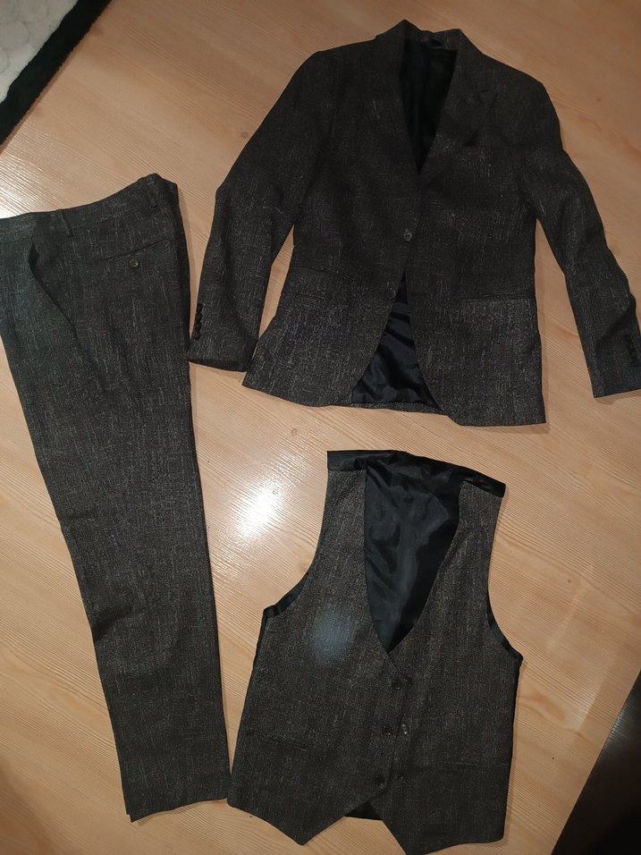 Erkek Takım Elbise 46 Beden - Görsel 2