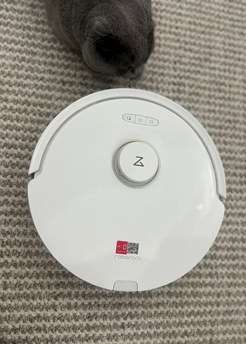 Beyaz Robot Süpürge - Görsel 4