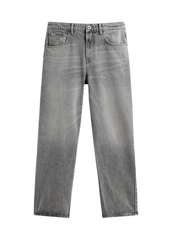 Zara Dikiş Detaylı Baggy Jean Pantolon - Görsel 3