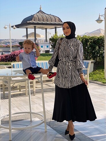 Zebra desen gömlek
