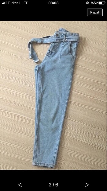 Beli kemerli pantolon