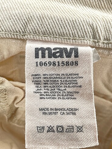 27 Beden çeşitli Renk Mavi Jeans Jean / Kot %70 İndirimli.
