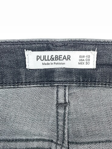 40 Beden siyah Renk Pull and Bear Jean / Kot %70 İndirimli.