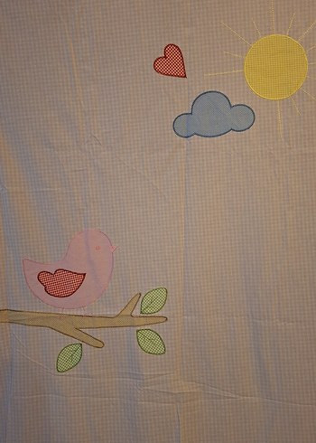 funna baby kız çocuk odası perdesi 2 kanat - Görsel 3