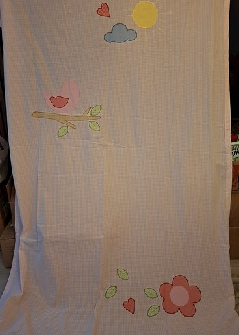 funna baby kız çocuk odası perdesi 2 kanat - Görsel 2