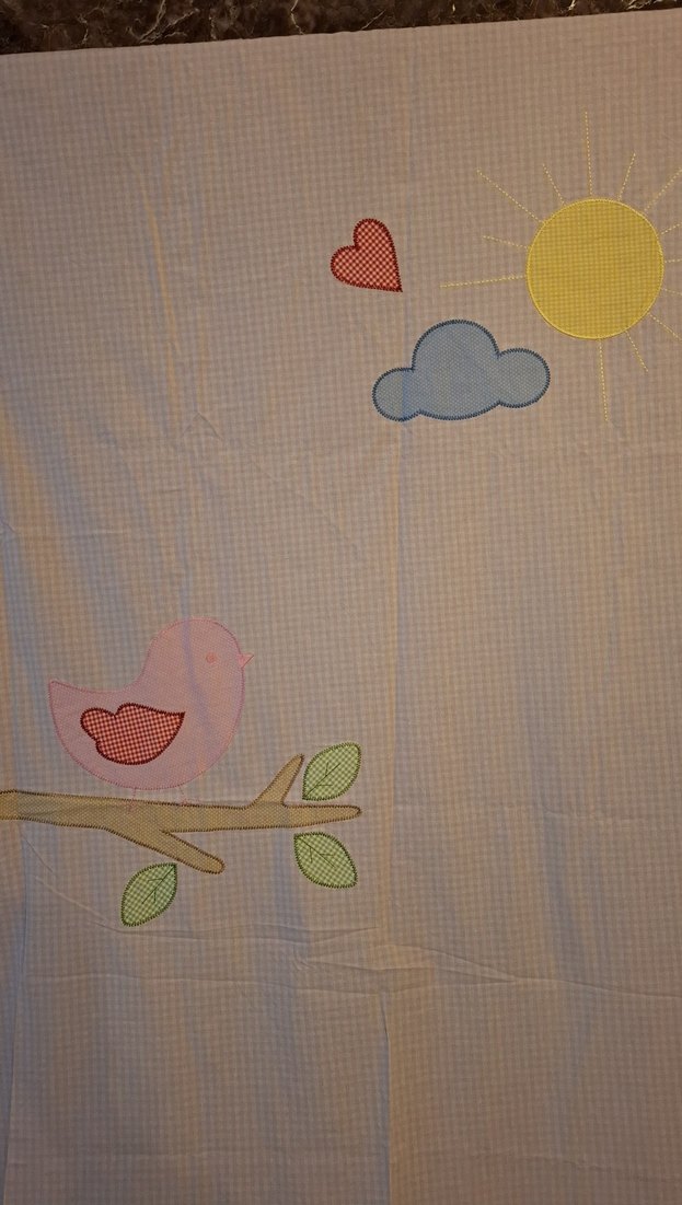 funna baby kız çocuk odası perdesi 2 kanat - Görsel 3