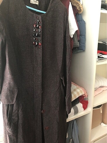 Tuğba marka tam boy keçe kaban