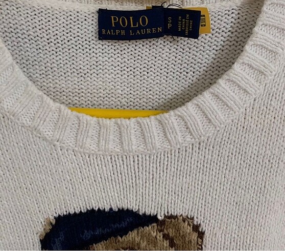 s Beden beyaz Renk Polo Bear Ralph Lauren Kazak
