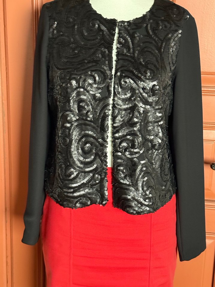 Siyahpul işlemeli Kadın Ceket - Görsel 3