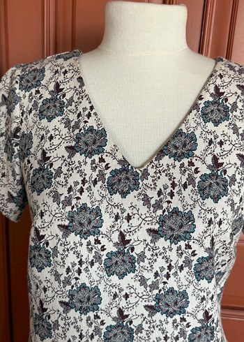 Lowe my body 40beden çiçek desenli elbise - Görsel 3