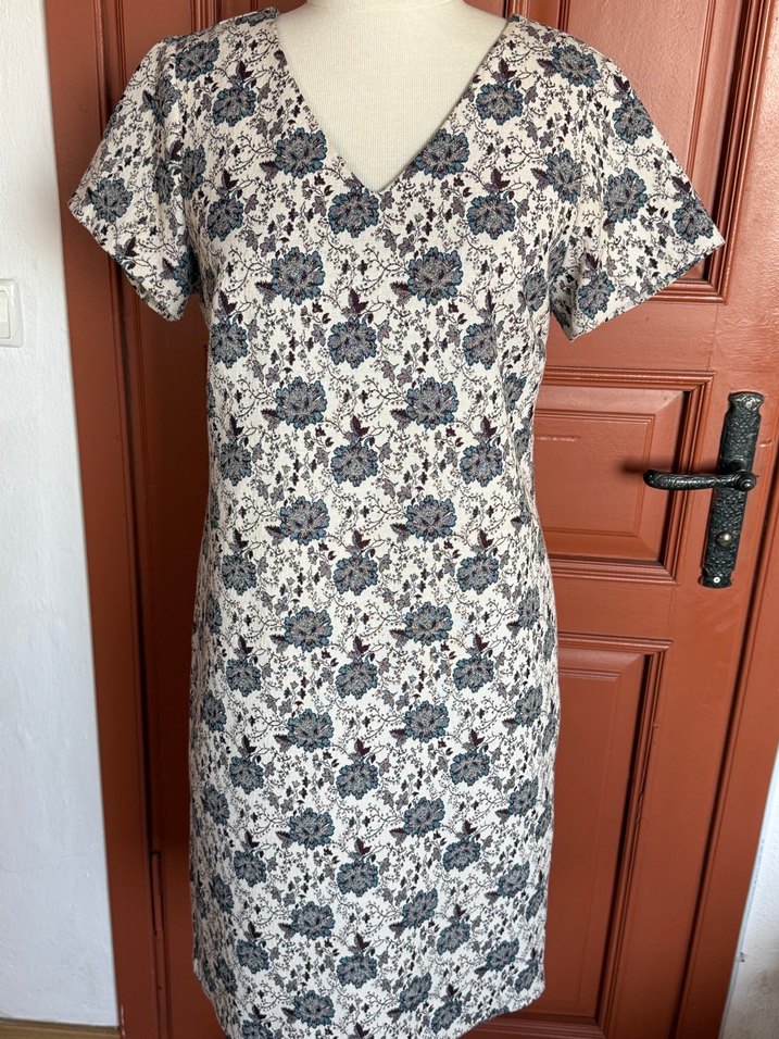 Lowe my body 40beden çiçek desenli elbise - Görsel 2