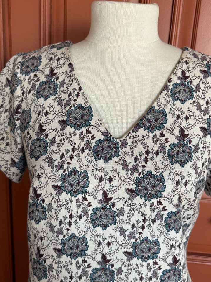 Lowe my body 40beden çiçek desenli elbise - Görsel 3