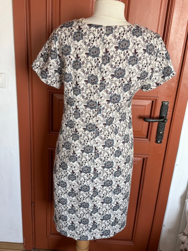 Lowe my body 40beden çiçek desenli elbise - Görsel 5