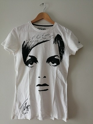 Diğer retro Twiggy t-shirt 