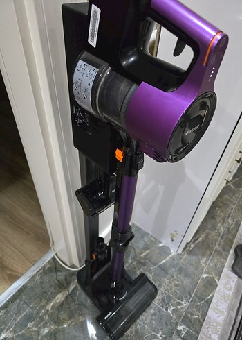 Mor Kablosuz Dikey Elektrikli Süpürge - Görsel 2