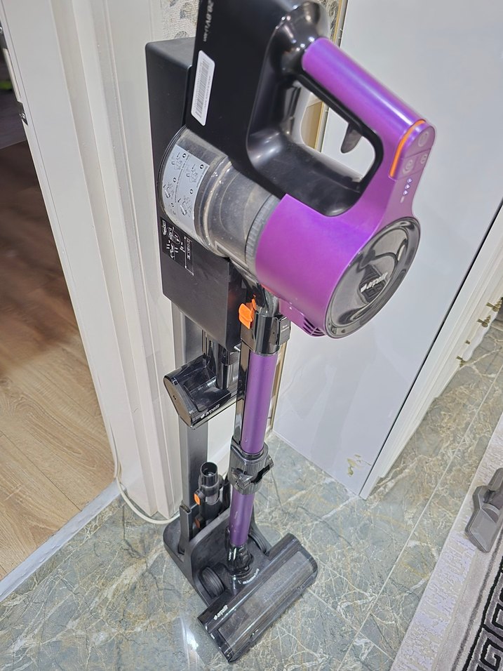 Mor Kablosuz Dikey Elektrikli Süpürge - Görsel 3