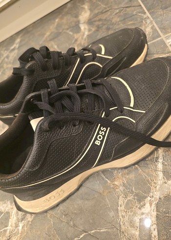 Siyah Bağcıklı erkek Spor Ayakkabı - Görsel 2