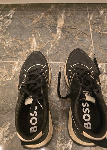 Siyah Bağcıklı erkek Spor Ayakkabı - Görsel 3