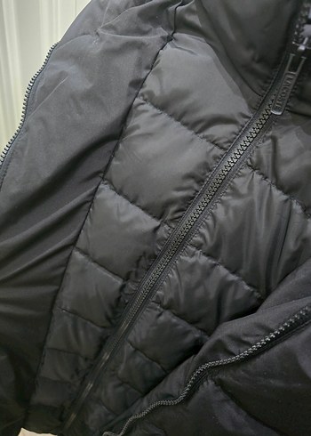 Siyah Erkek Günlük Fermuarlı Mont - Görsel 2