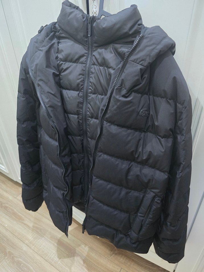 Siyah Erkek Günlük Fermuarlı Mont - Görsel 4