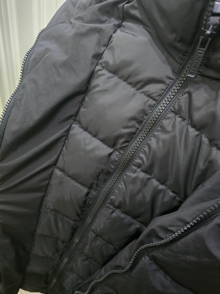 Siyah Erkek Günlük Fermuarlı Mont - Görsel 2